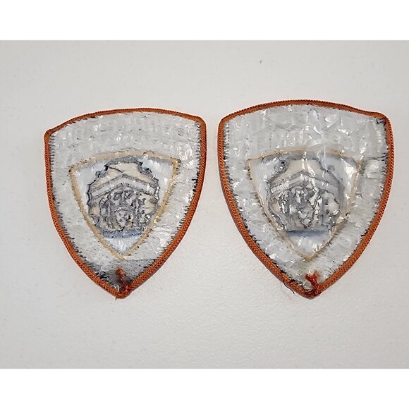 Correction Department City Of New York Embroidered Iron-On Patches Set Of 2 - Picture 2 of 8